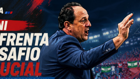 Ceni enfrenta desafio crucial contra o Coritiba pelo Bahia